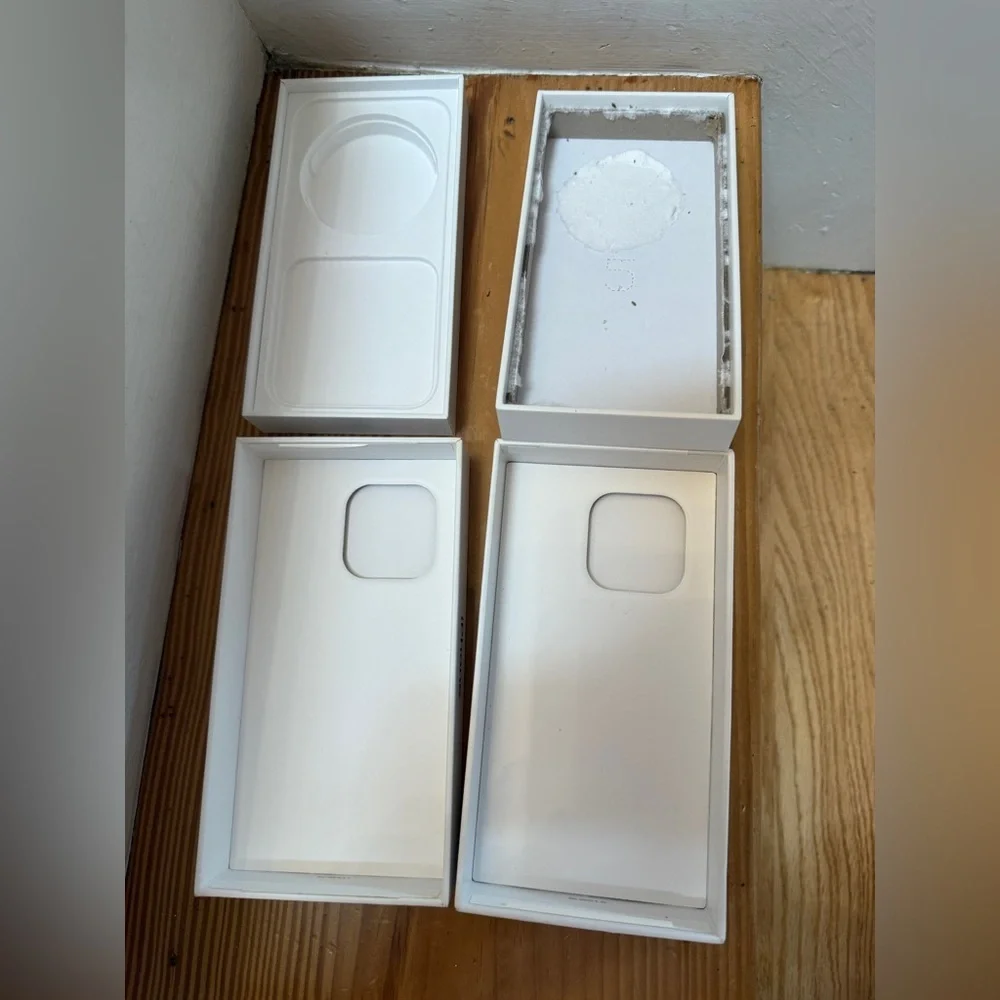 Bundle of 2 Apple IPhone 14Pro EMPTY boxes